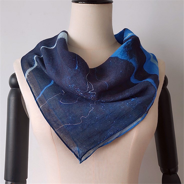 Digital printed scarf factory printing patterned bandanas