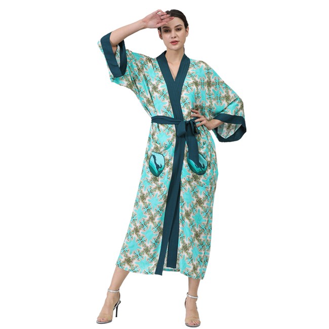 kimono maker custom made vintage bathrobe kimono