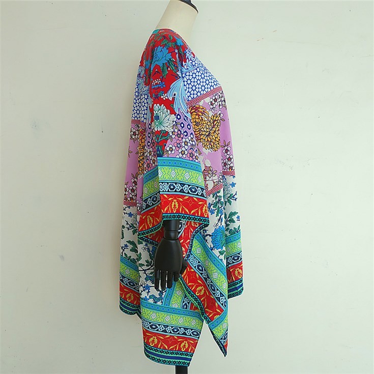 Scarf manufacturer custom kimono maker digital printed custom scarves