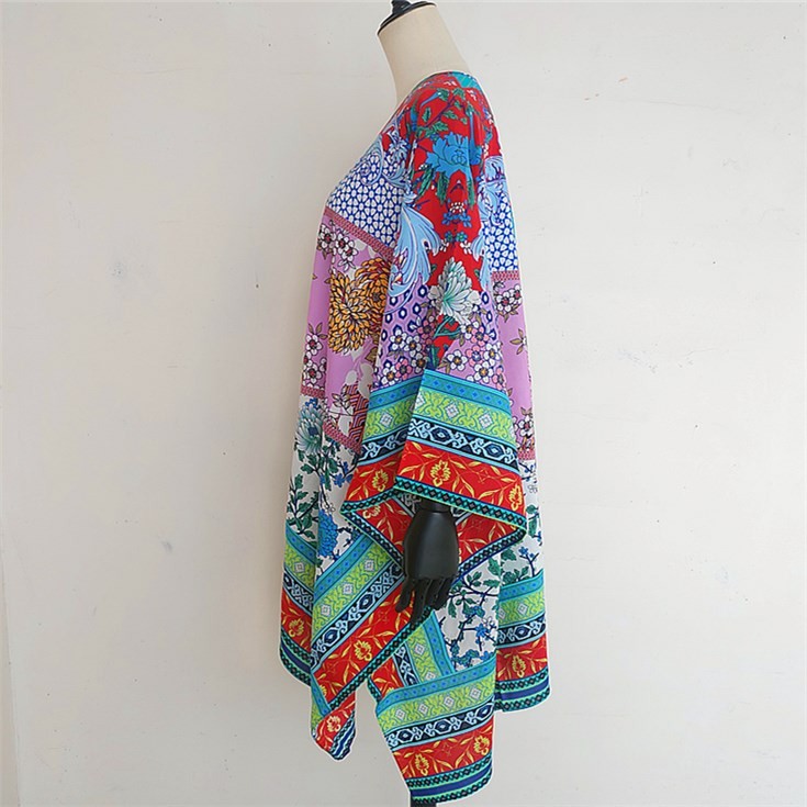 Scarf manufacturer custom kimono maker digital printed custom scarves