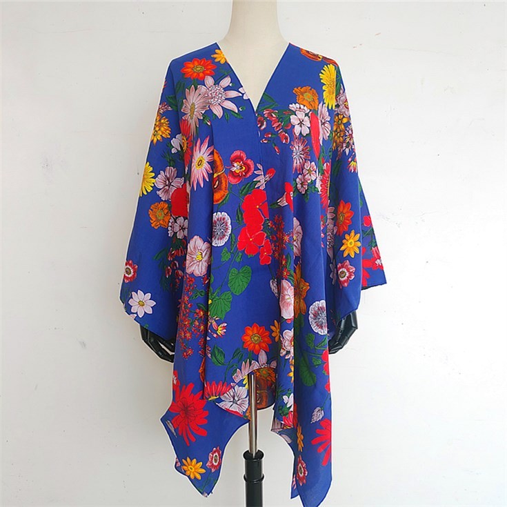 Scarf manufacturer custom kimono maker digital printed on demand kimono