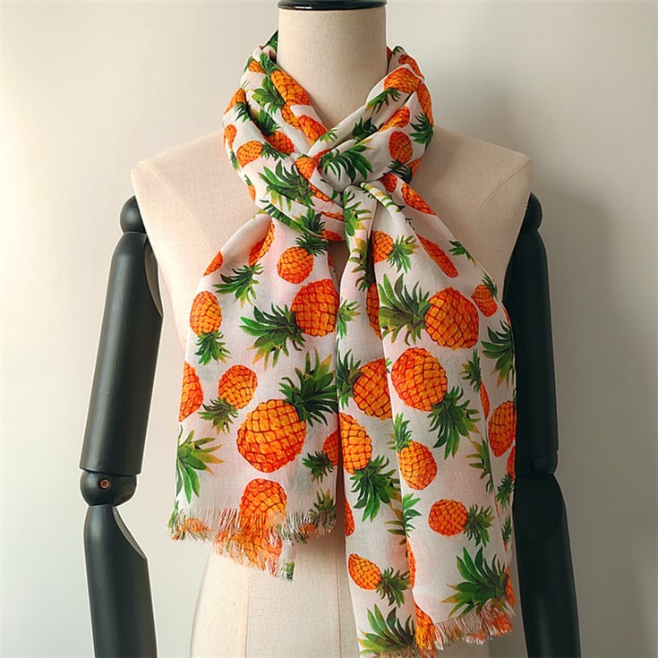 Digital printed scarf factory custom printed 100% bamboo scarves wholesale 