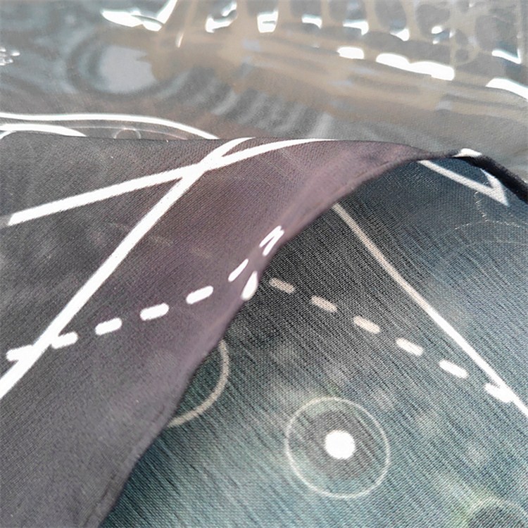 Sublimation printer custom printed bandana on new silk