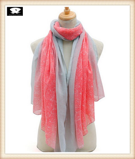 Stylish paisley scarf from china scarf factory