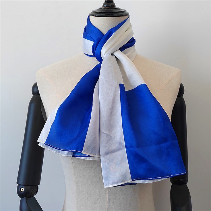 Custom printed silk scarves no minimum in digital printed scarf factory