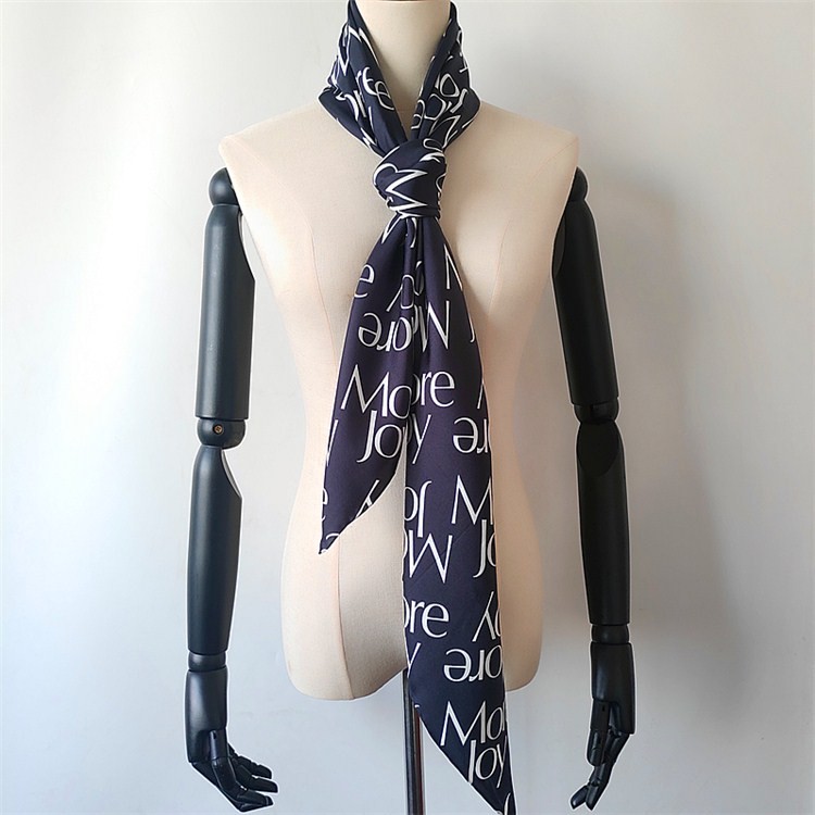 Scarf manufacturer digital printed custom silk scarves printing wholesale