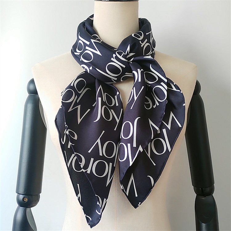 Scarf manufacturer digital printed custom silk scarves printing wholesale