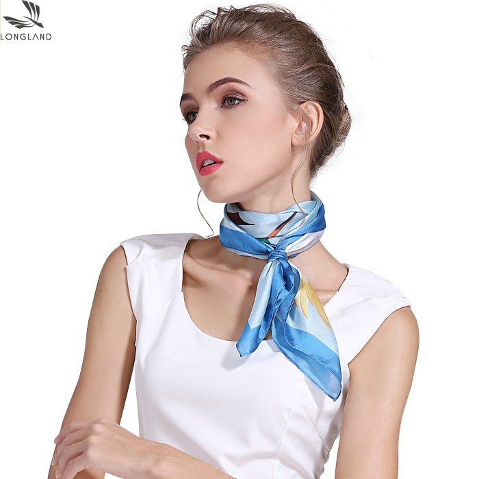 Silk scarf manufacturer custom silk bandanas