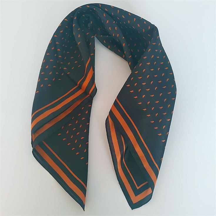 Silk scarf manufacturer machine hemmed 8mm habotai scarves
