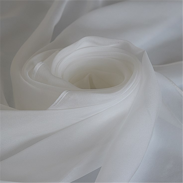 Silk scarf manufacturer stitch plain white silk scarves for painting and dying