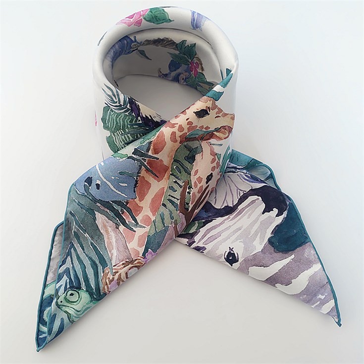 Silk scarf manufacturer wholesale custom silk head scarves with logo