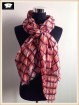 China scarf factory, checks acrylic scarf