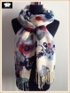 China scarf factory, flower acrylic scarf