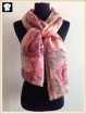 Colorized paisley scarf in China scarf factory