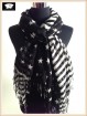 Stars and stripes acrylic scarf