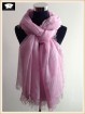 Super soft pink acrylic scarf