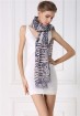 Modal and cashmere scarf, customized scarf pattern