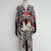 Scarf printer and custom kimono maker digital printed thicker shawl