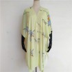 Kimono vendor custom long kimono cardigan swimwear cover up dress