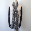 Silk scarf manufacturer printing leopard on the modal silk scarves