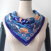 Scarf manufacturer custom silk head scarves with logo