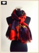 Cheap abstract polyester scarf