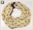 Lovely fox prints infinity scarves, scarf factory