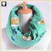 Lovely small hearts, cute prints polyester scarf