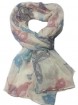 Multi-color butterfly scarf, ladies scarves