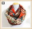 Scarf factory, bohemian folk style scarf