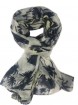 Super fashion coconut tree polyester scarf