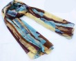 abstract scarf made in China scarf factory