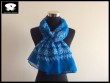 blue scarf made from scarf factory in China
