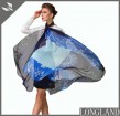 Amazing digital ponchos in China bandanna factory