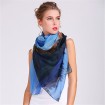 China scarf factory hot transfer printed poly scarf