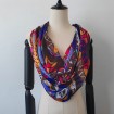 China scarf factory sublimation printed new silk bandanna scarf