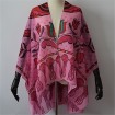 Custom printed shawl in china scarf factory