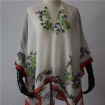 Digital printed floral shawls and scarves