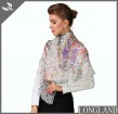 Elegant digital printed chiffon scarves for women
