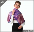 Pink shawls for women, china bandanna factory