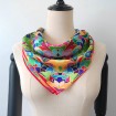 Scarf supplier china digital printed new silk bandanna scarf