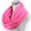 Solid colors infinity scarves in china scarf factory