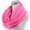 Solid colors infinity scarves in china scarf factory