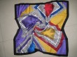 Large square silk scarf, bespoke available