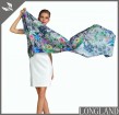 China silk scarf factory custom printed scarves