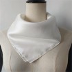 Scarf factory white silk bandana scarves bulk