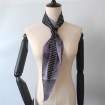 Scarf supplier china screens custom polka dots printed 100% silk neck scarf