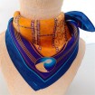 Silk scarf maker custom printed silk satin 12 mm scarves wholesale in bulk