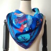 Silk scarf manufacturer China custom silk scarf printing wholesale