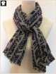 Arrow viscose scarf, china scarf factory